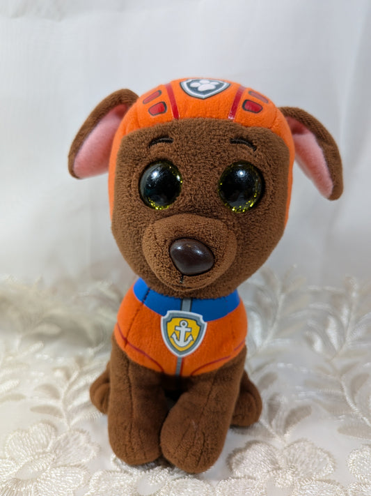 Ty Beanie Boo - Zuma The Brown Dog From Paw Patrol (6in) No Hang Tag - Vintage Beanies Canada