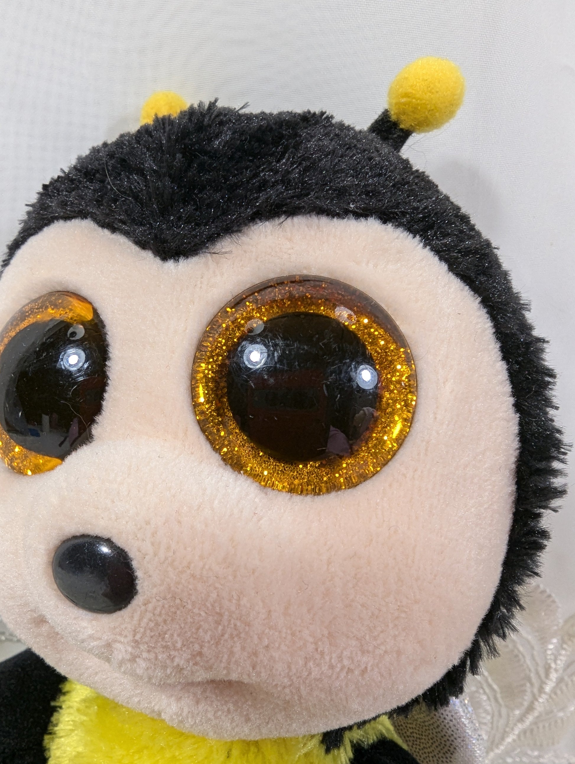 Ty Beanie Boos - Buzby The Bumblebee (6in) No tag - Vintage Beanies Canada