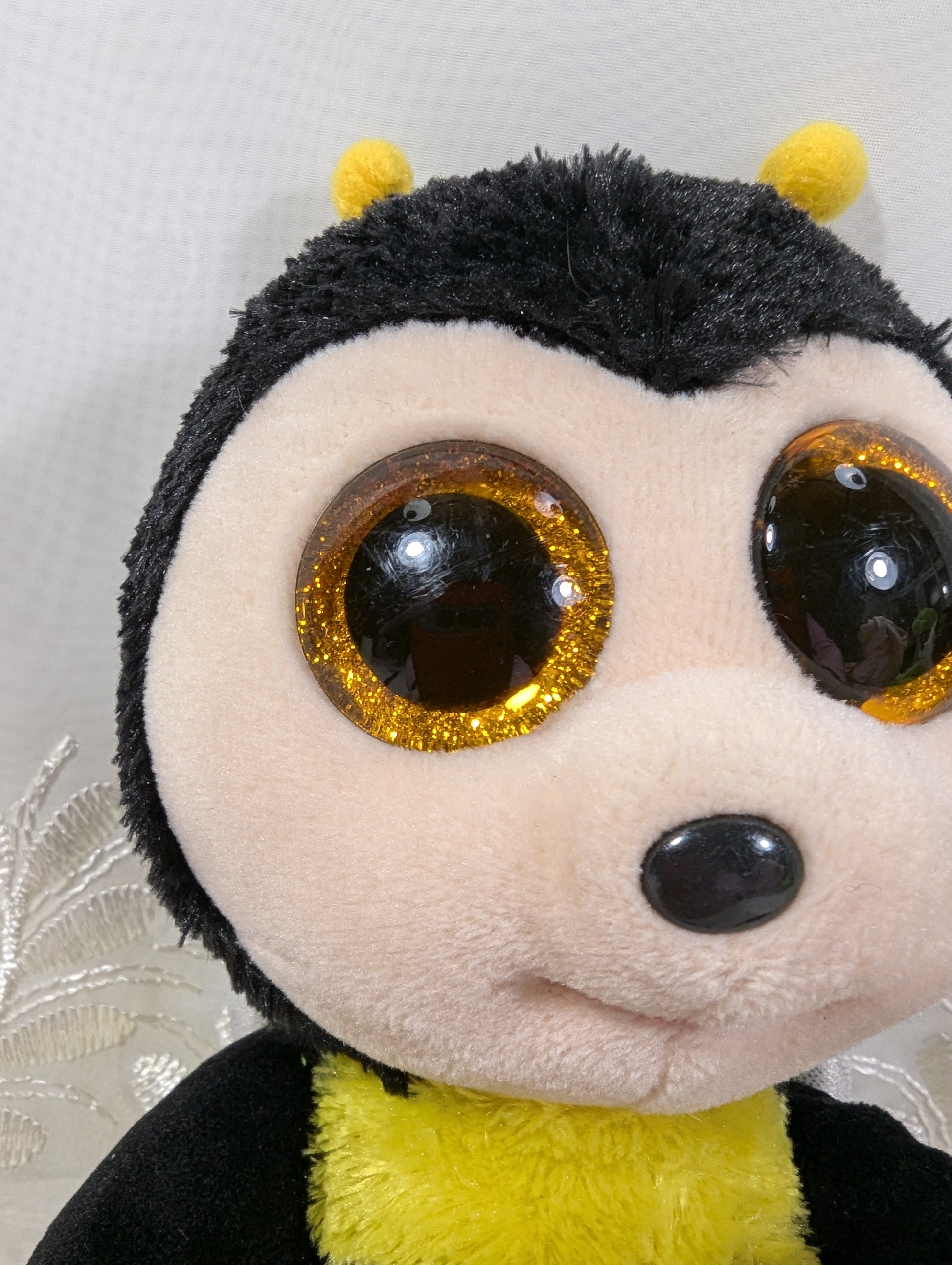 Ty Beanie Boos - Buzby The Bumblebee (6in) No tag - Vintage Beanies Canada