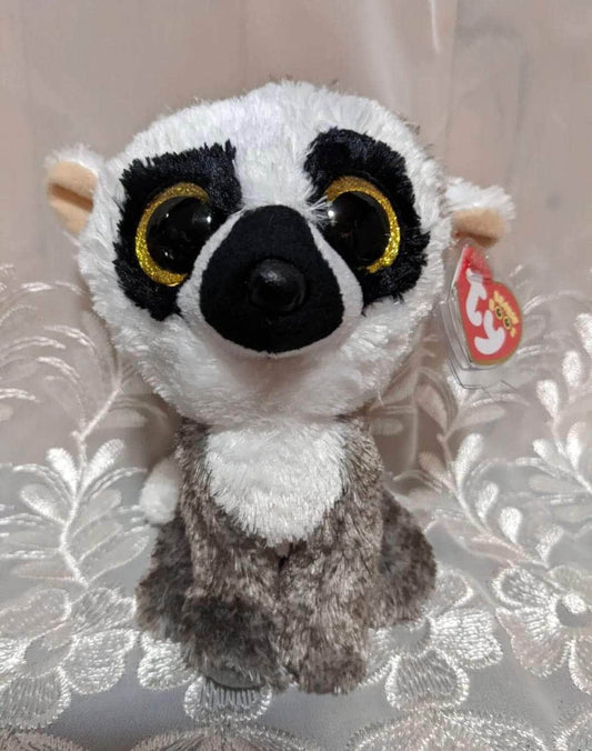 Ty Beanie Boos - Linus The Lemur (6 In) - Vintage Beanies Canada