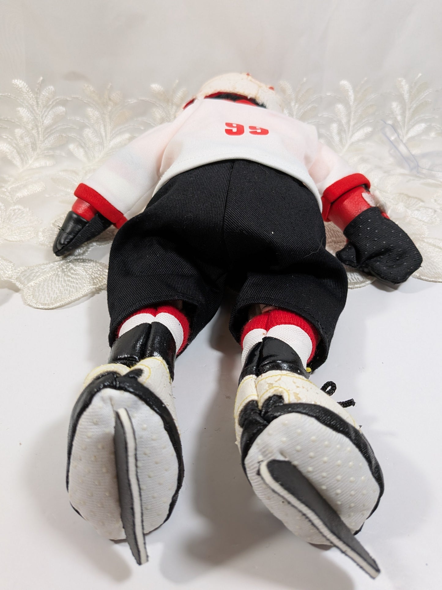 Ty Beanie Boppers - Hat - trick Hunter The Boy Hockey Player Doll (12 in) Pre - Owned Condition - Vintage Beanies Canada