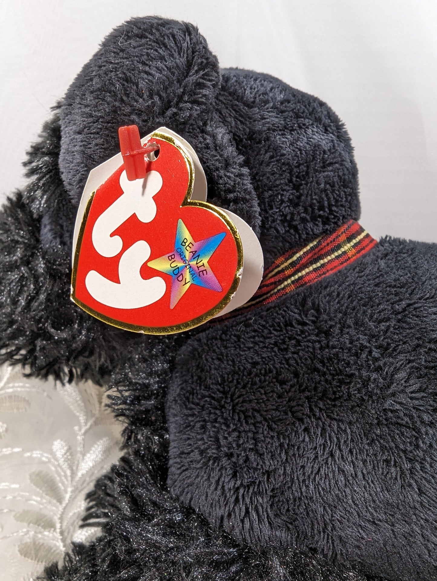 Ty Beanie Buddy - Aberdeen The Black Scottish Terrier Dog (11in) *Rare* Near Mint Tag - Vintage Beanies Canada
