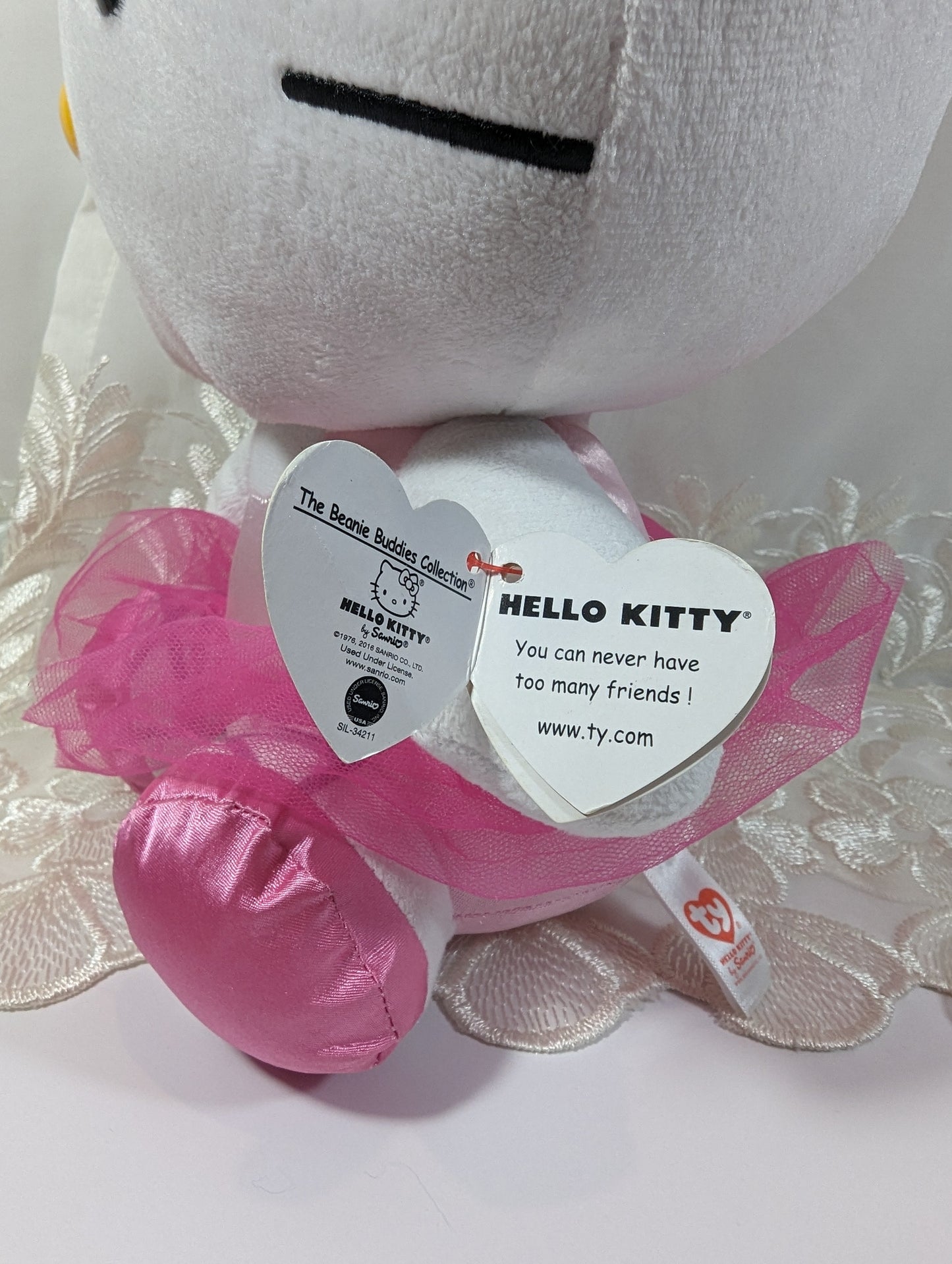Ty Beanie Buddy - Ballerina Hello Kitty (10in) Creased Hang Tag - Vintage Beanies Canada