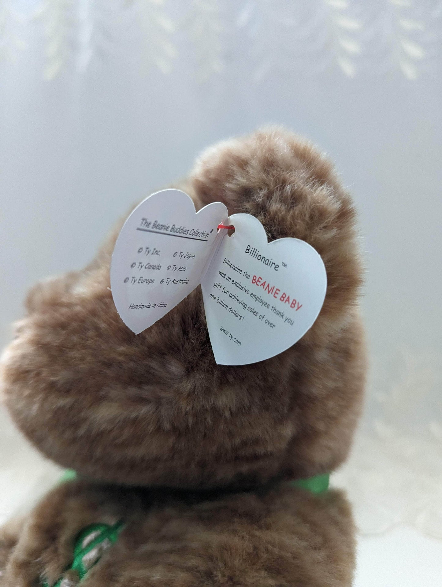Ty Beanie Buddy - Billionaire The Bear (13in) - Vintage Beanies Canada