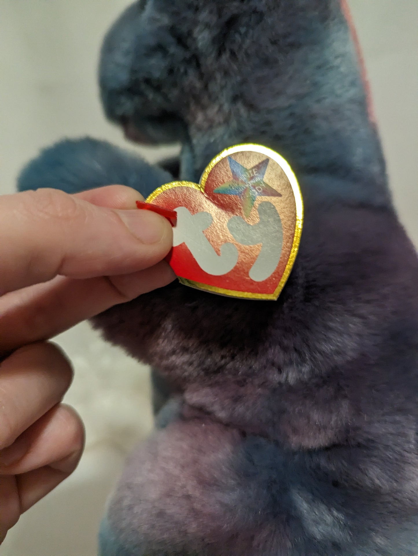 Ty Beanie Buddy - Rex The Dinosaur (11in) Crease Hang Tag - Vintage Beanies Canada