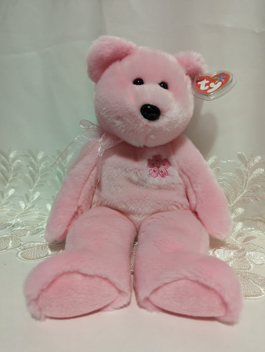 Ty Beanie Buddy - Sakura The Pink Bear (14in) Japanese Exclusive - Vintage Beanies Canada