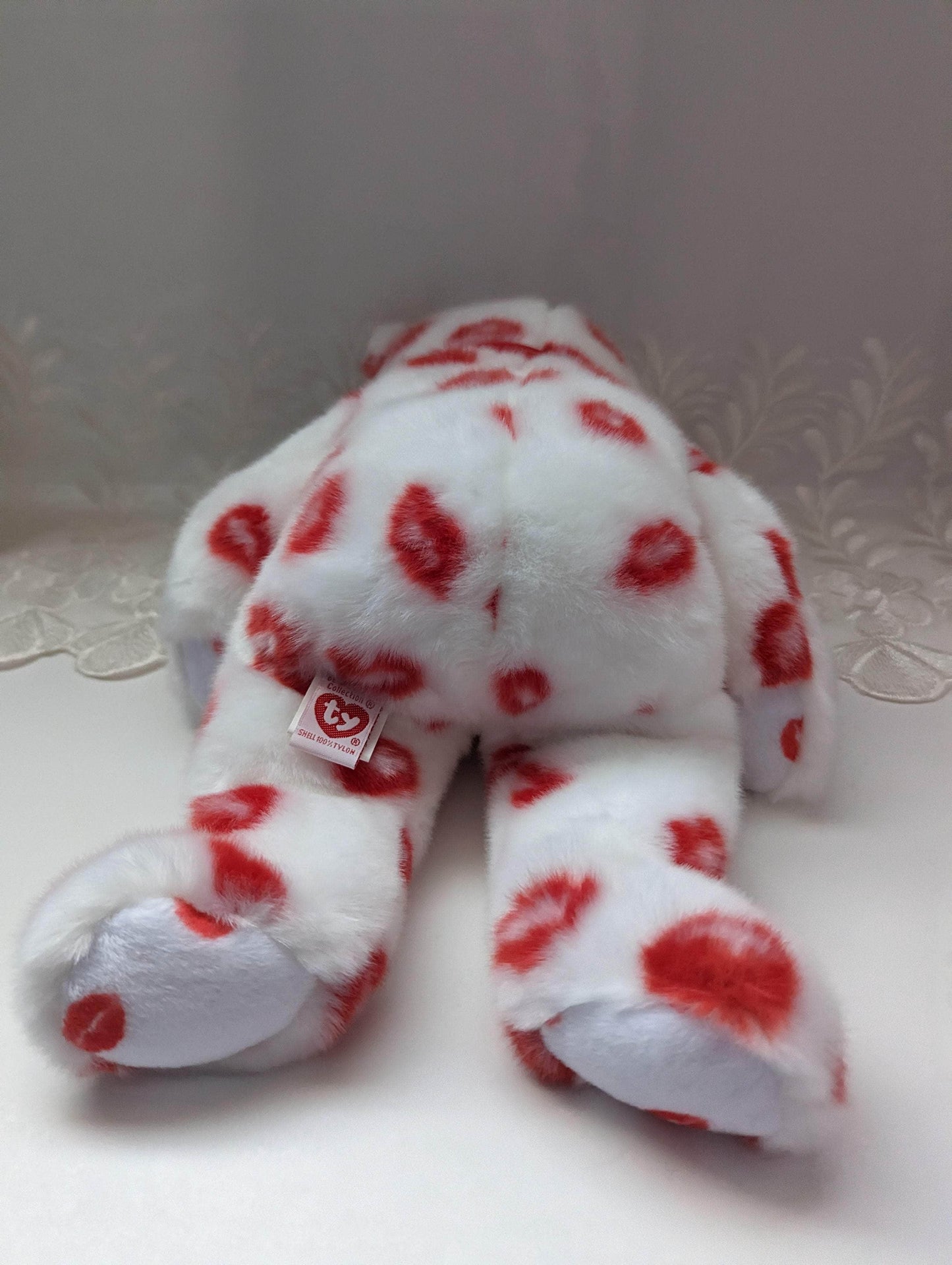 Ty Beanie Buddy - Smooch The Bear (13in) - Vintage Beanies Canada
