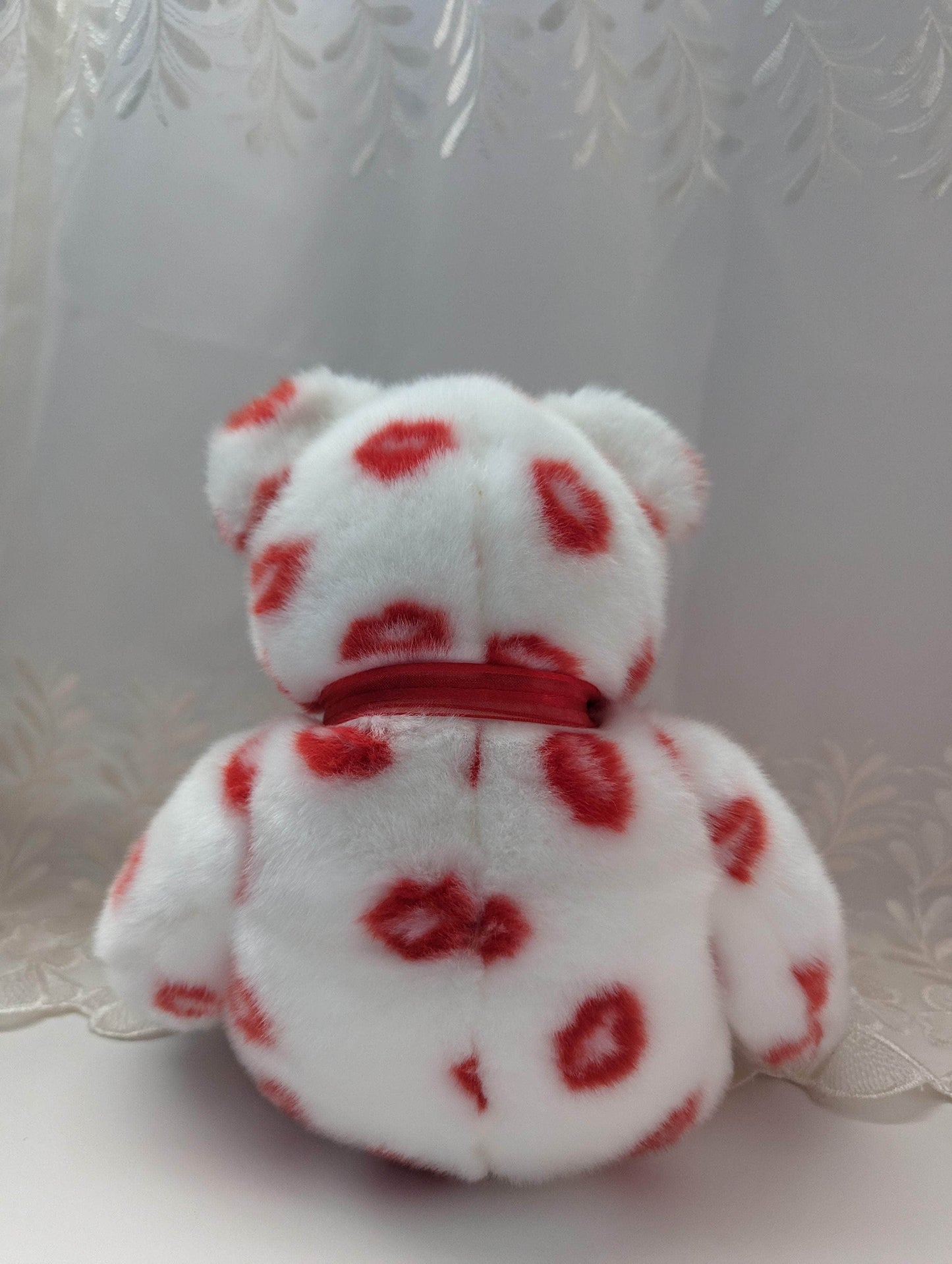 Ty Beanie Buddy - Smooch The Bear (13in) - Vintage Beanies Canada