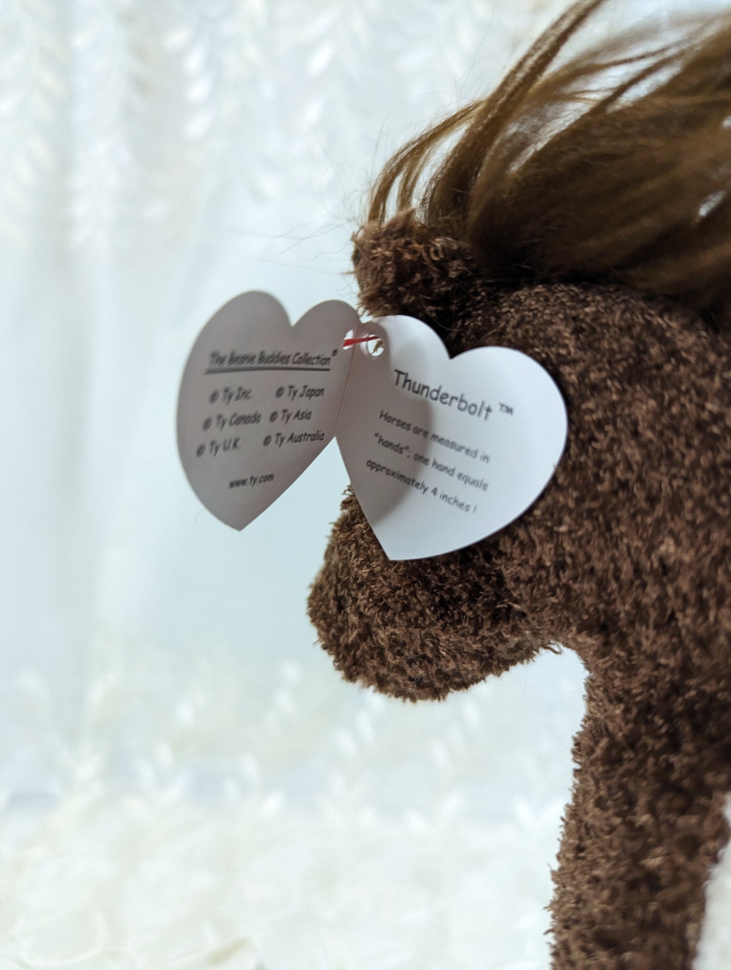 Ty Beanie Buddy - Thunderbolt The Horse (11in) - Vintage Beanies Canada