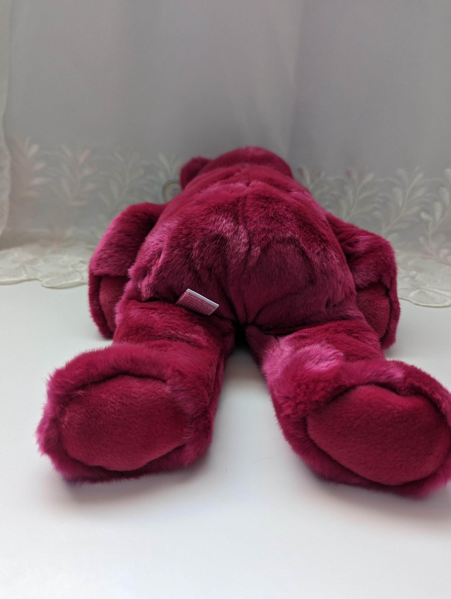 Ty Beanie Buddy - Valentina The Pink Bear (13in) Non-mint tag - Vintage Beanies Canada