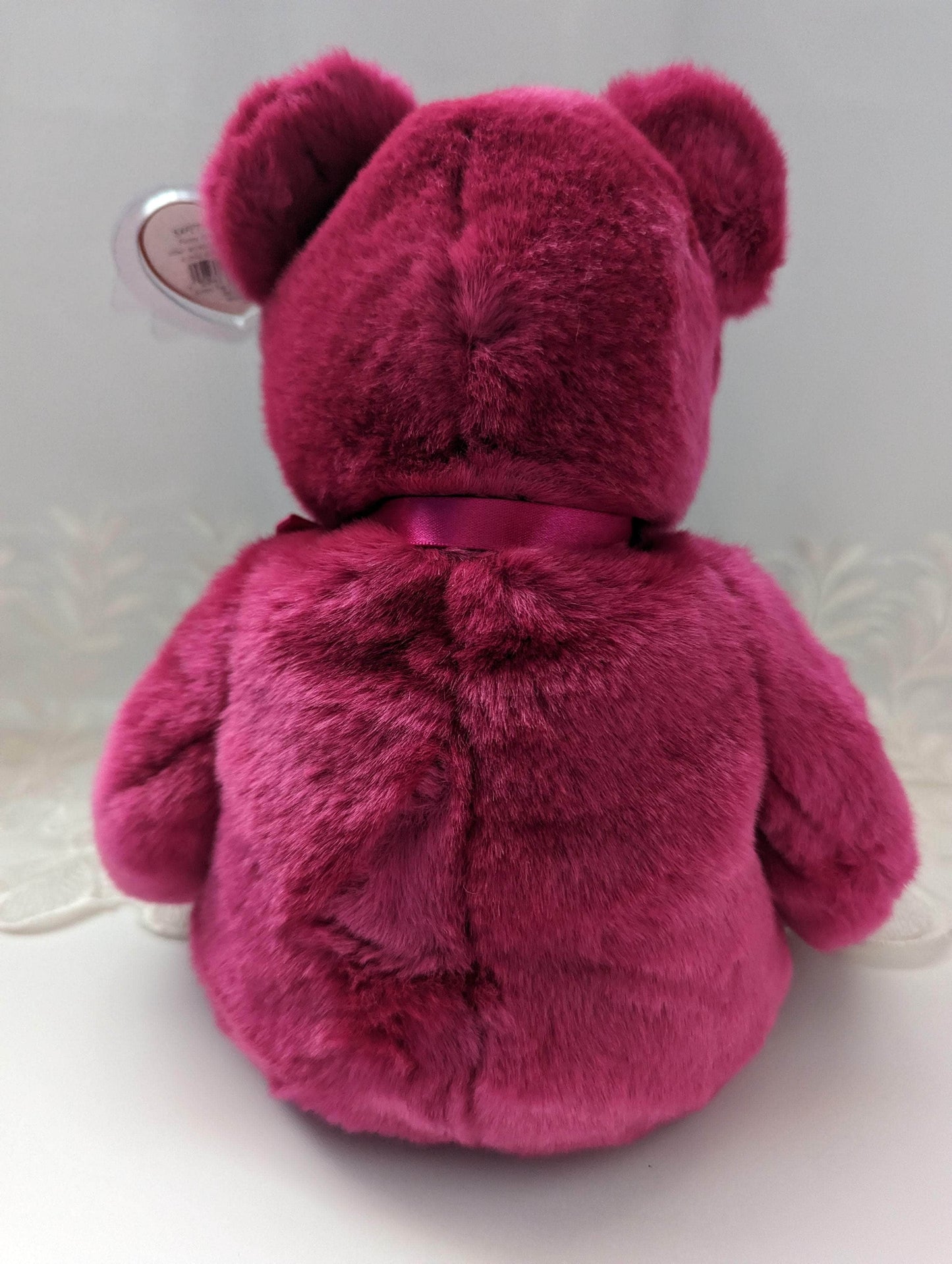 Ty Beanie Buddy - Valentina The Pink Bear (13in) Non-mint tag - Vintage Beanies Canada