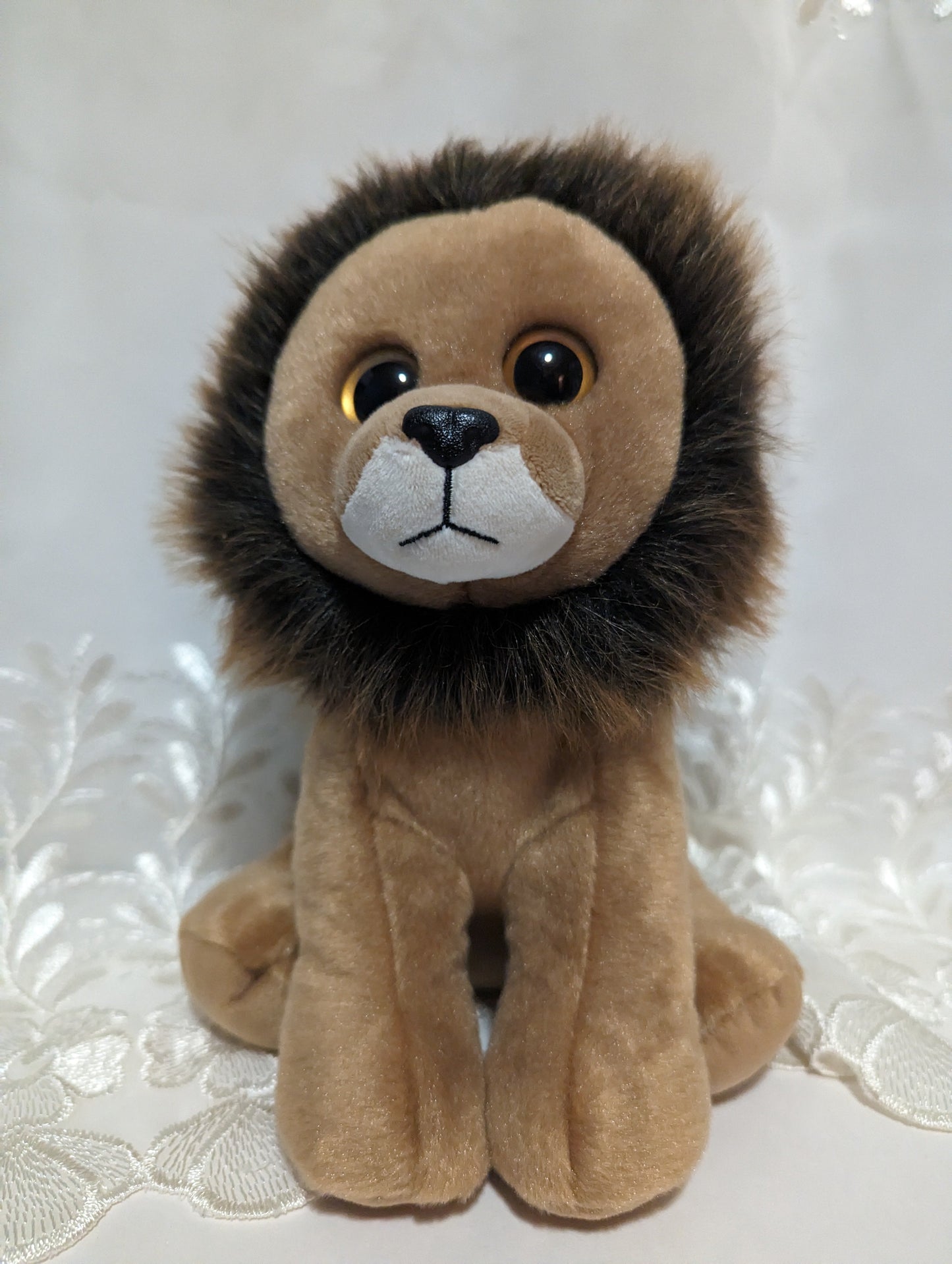 Ty Classic Collection - Cecil The Lion (10 in) No Hang Tag - Vintage Beanies Canada