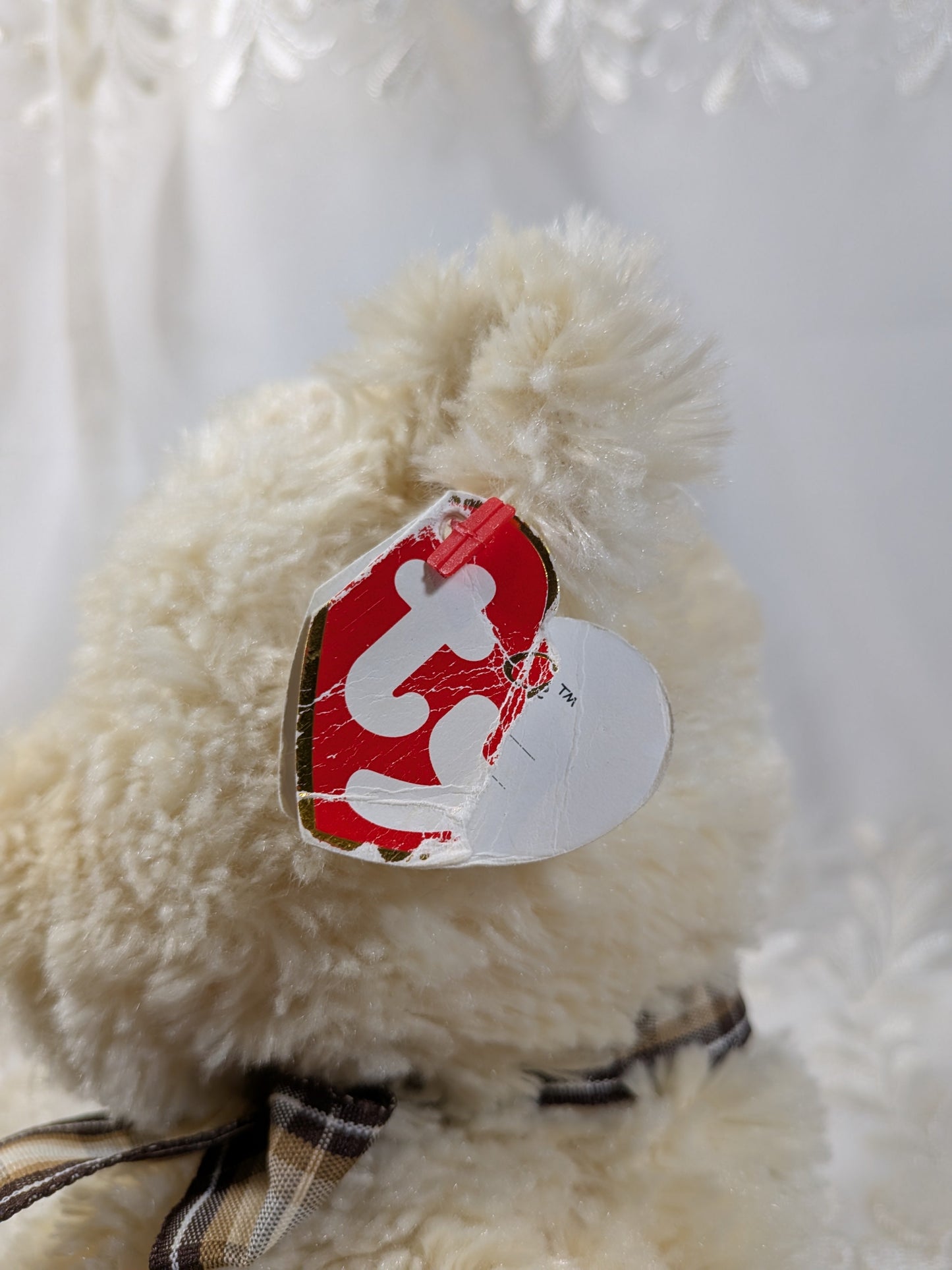 Ty Classic Collection - Charissa the Bear (14in) Non - mint Tag - Vintage Beanies Canada