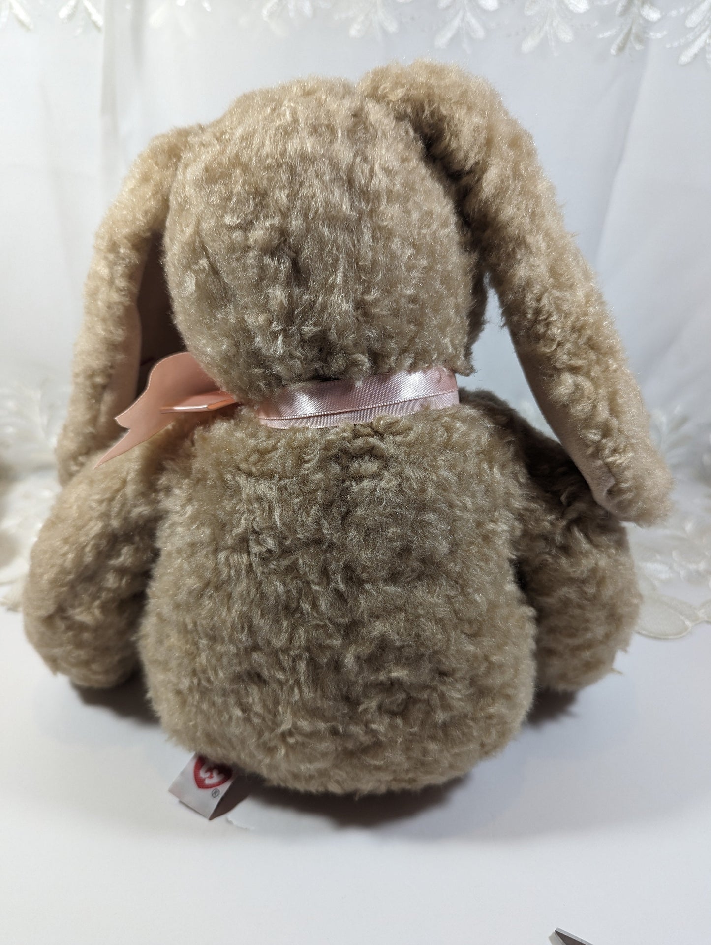 Ty Classic Collection - Curly Bunny The Bunny Rabbit (16 in) Creased Tag - Vintage Beanies Canada