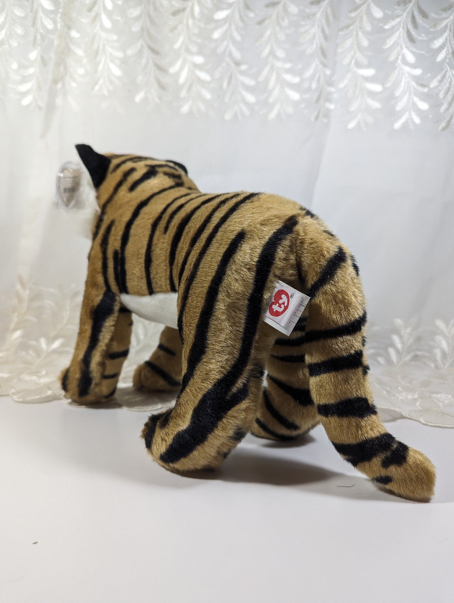 Ty Classic Collection - Dash the Tiger (13 in) Non - mint Tag - Vintage Beanies Canada