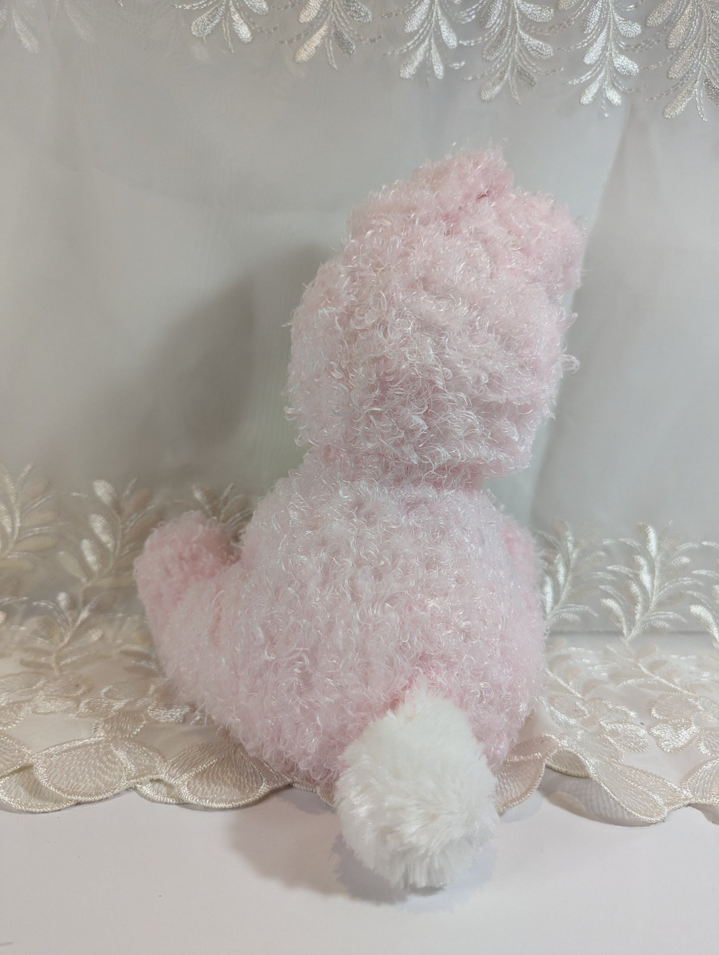 Ty Classic Collection - Eggsworth The Pink Easter Bunny (9in) - Vintage Beanies Canada