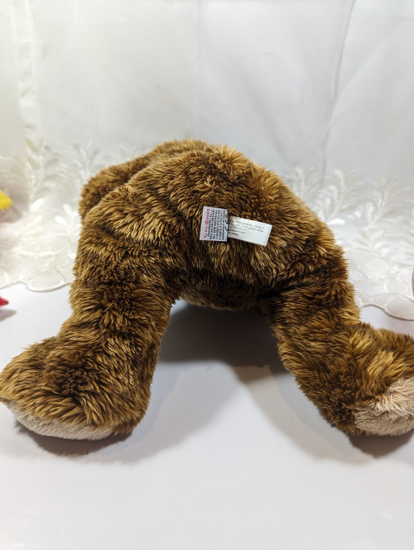 Ty Classic Collection - Griddles The Bear (14in) Non-mint Hang Tag - Vintage Beanies Canada