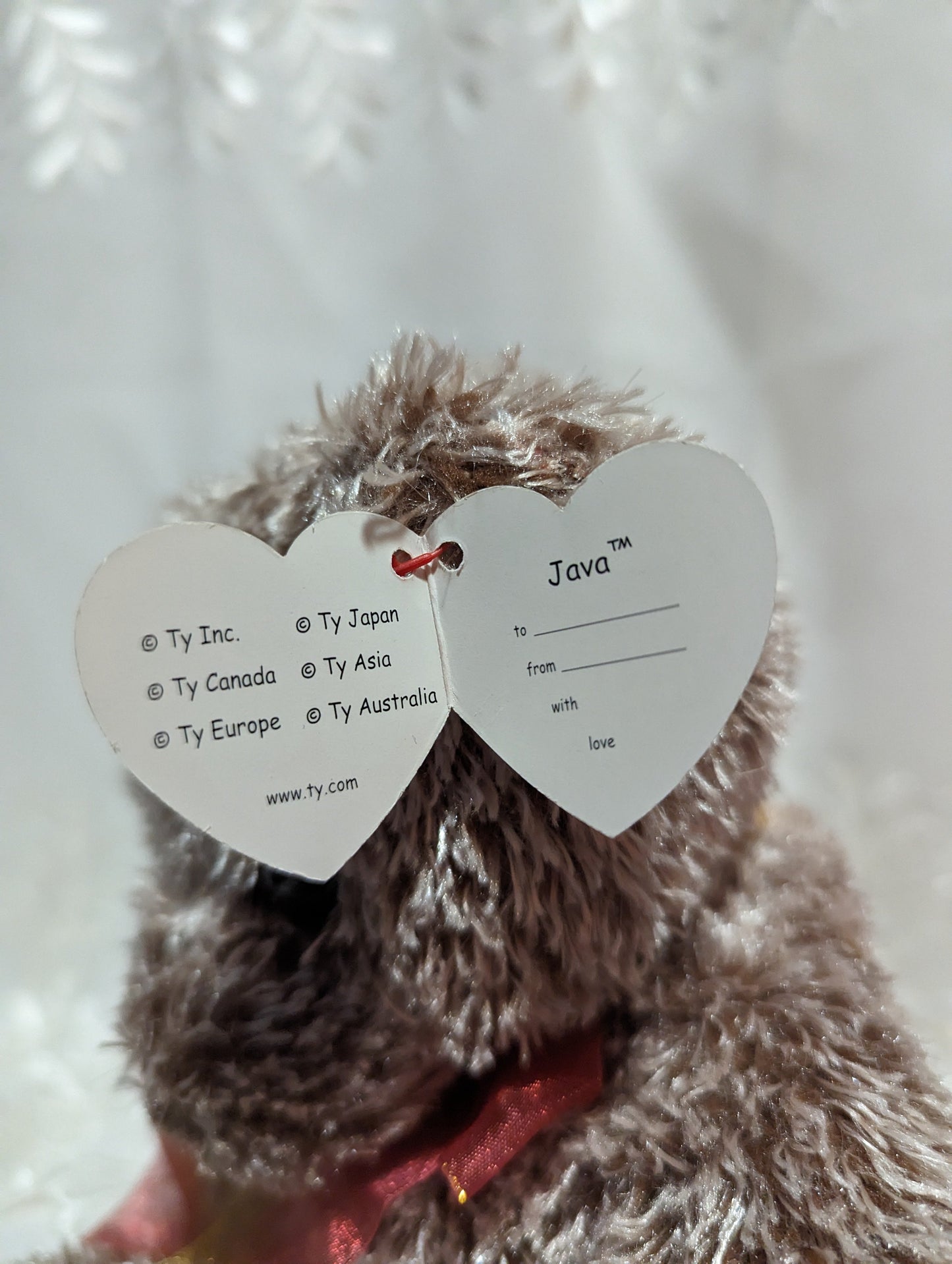 Ty Classic Collection - Java The Bear (13in) Near Mint - Vintage Beanies Canada