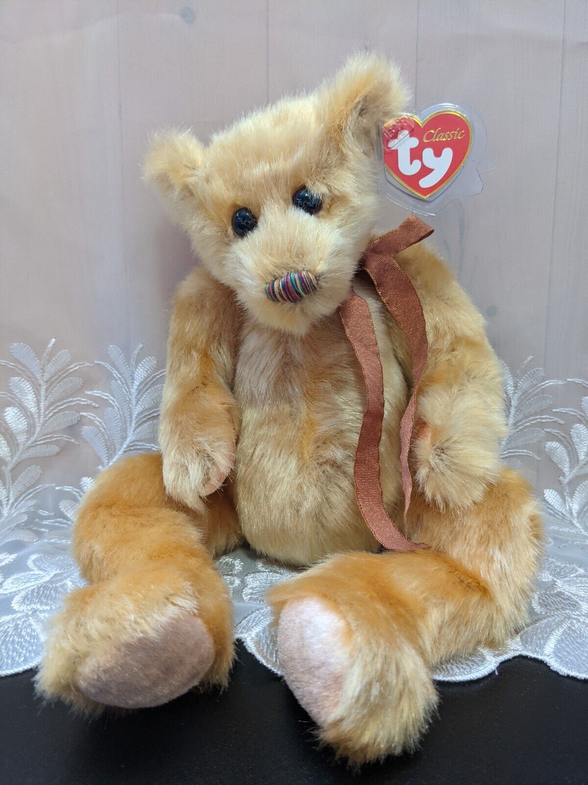 Ty Classic Collection - Jeeves The Bear (10in) - Vintage Beanies Canada