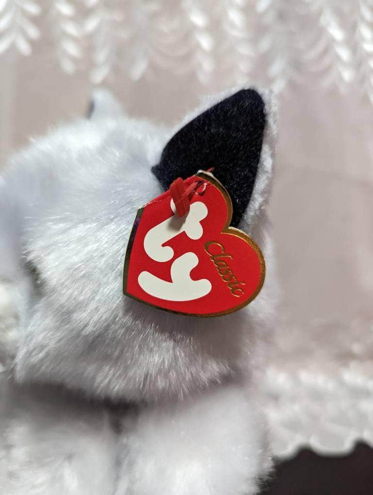 Ty Classic Collection - Pearl The Gray Cat (15in) - Vintage Beanies Canada