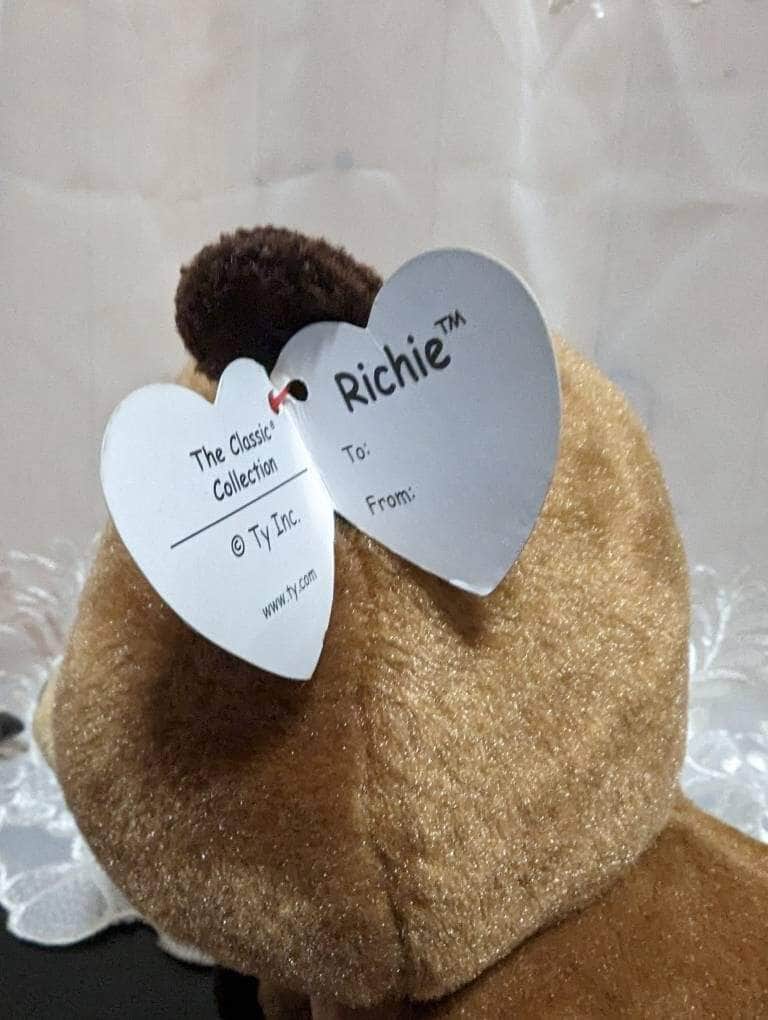 Ty Classic Collection - Richie The Beaver - Near Mint (9In) - Vintage Beanies Canada