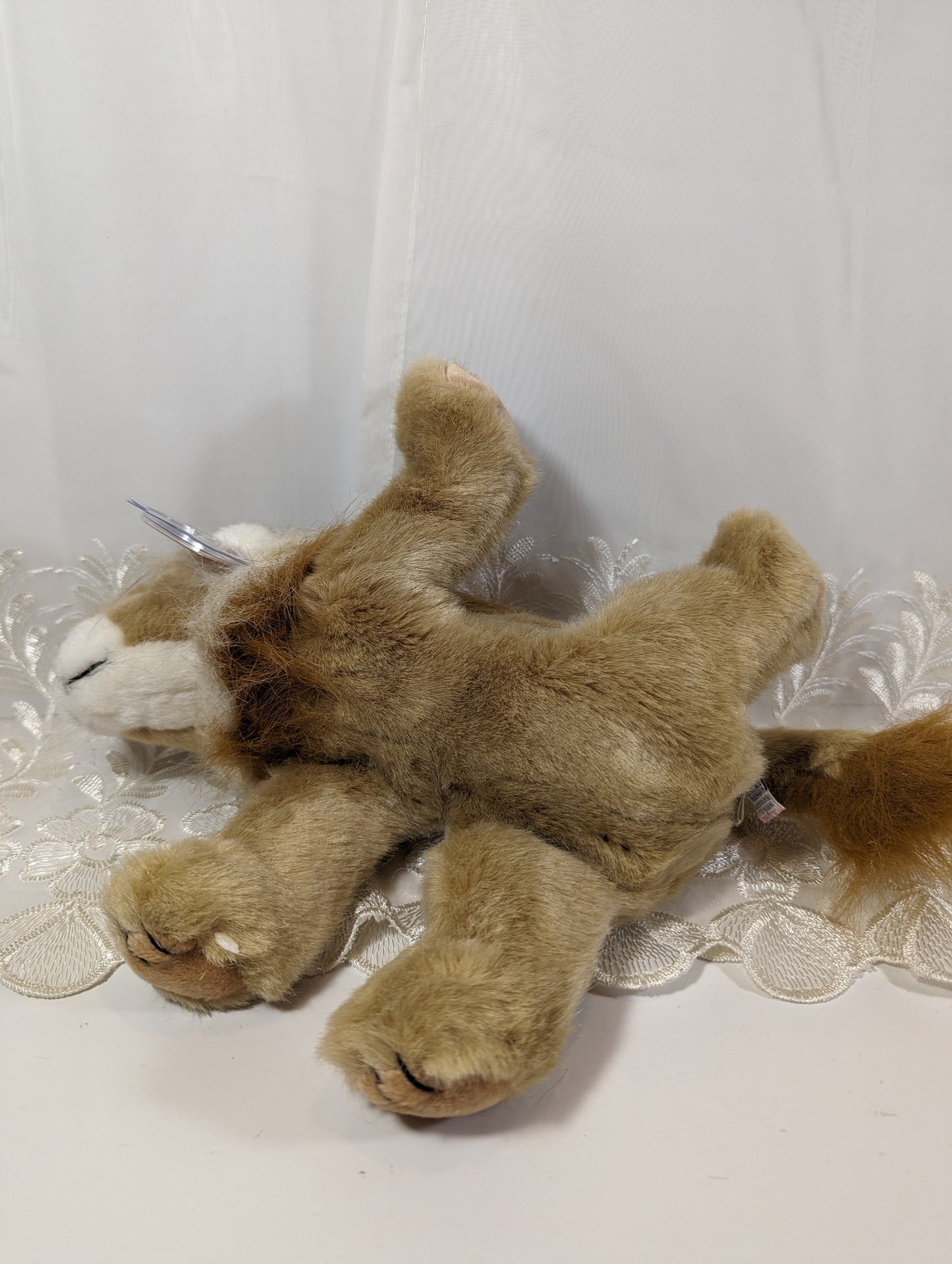 Ty Classic Collection - Sahara The Lion (13 in) Near Mint Tag - Vintage Beanies Canada