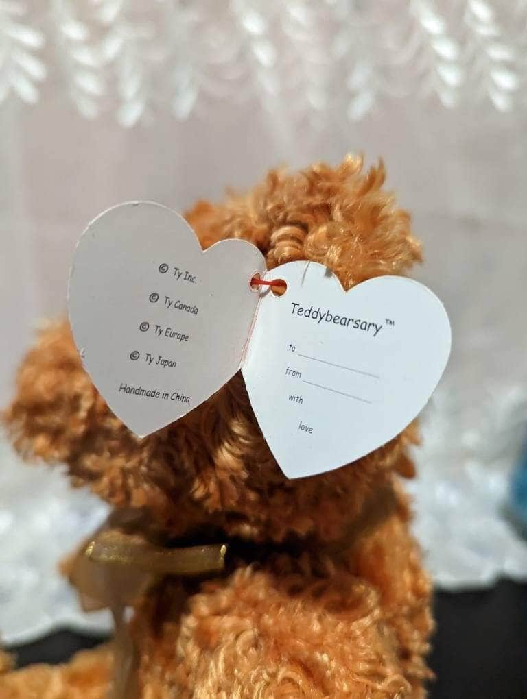 TY Classic Collection - Teddybearsary the Bear (14 in) - Vintage Beanies Canada