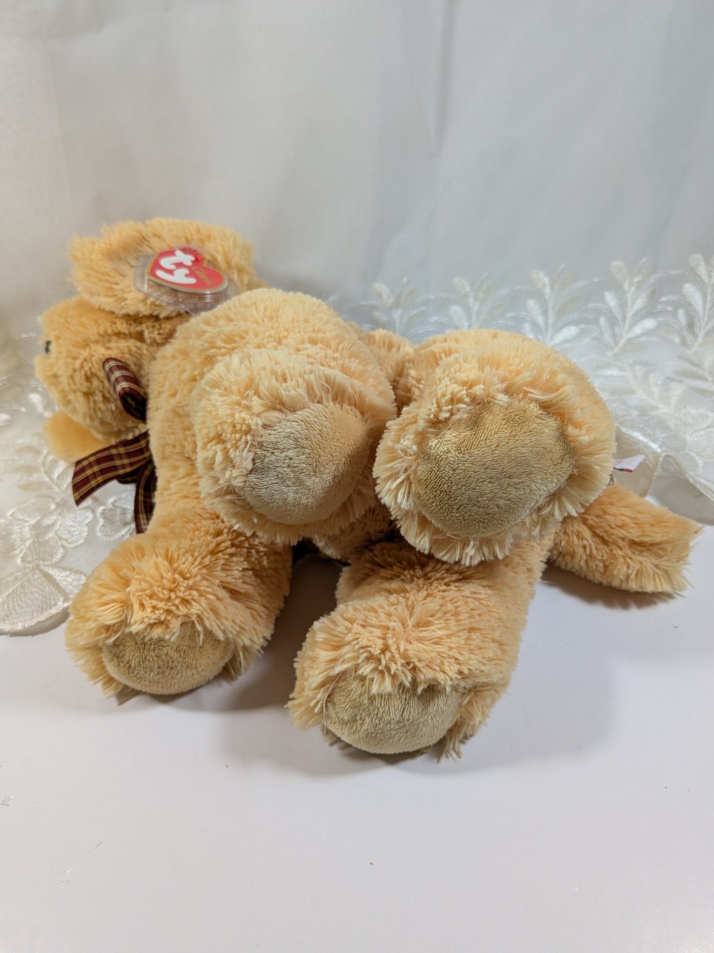 Ty Classics Collection - Goldwyn the Golden Retriever (12 in) Near Mint Tag - Vintage Beanies Canada