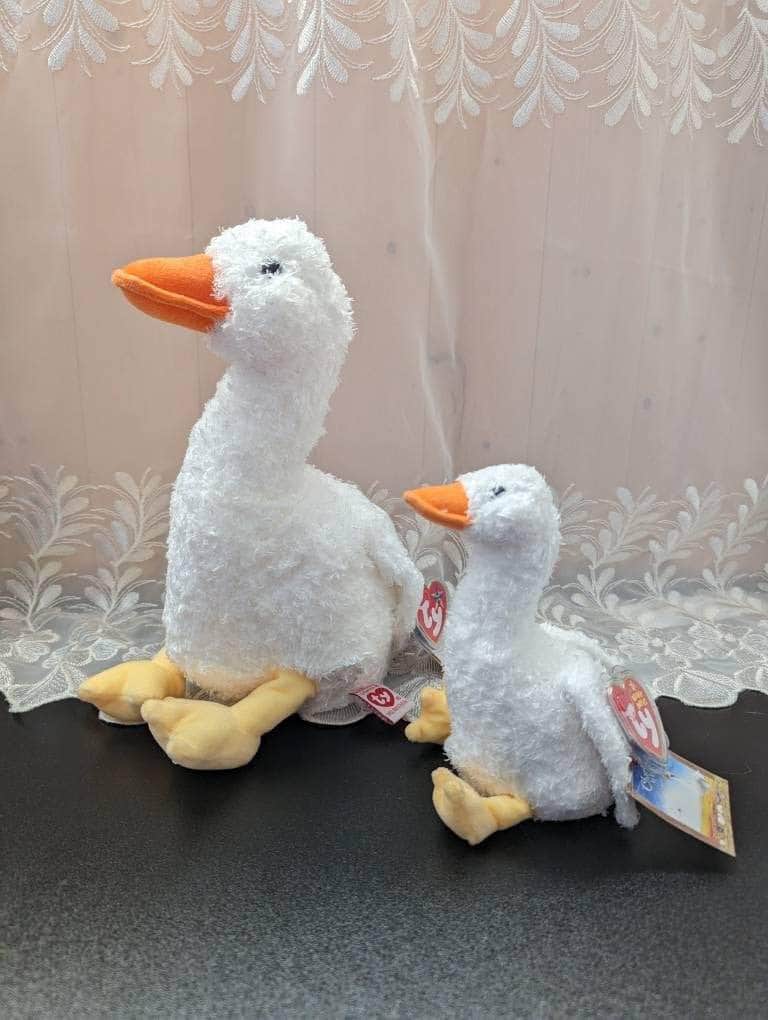 Ty Gussy The Goose From Charlotte's Web Beanie Baby Beanie Buddy