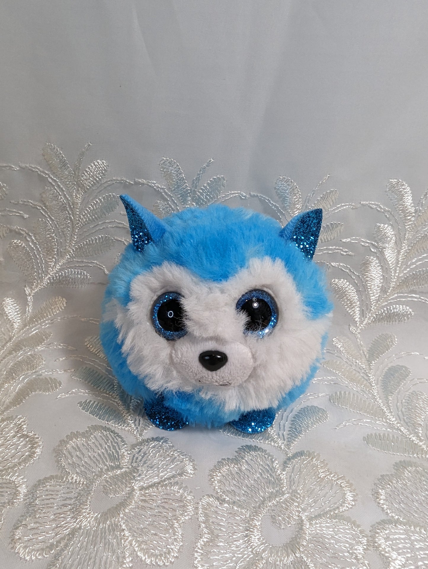 Ty Puffies - Prince The Husky Dog (3in) No Tag - Vintage Beanies Canada