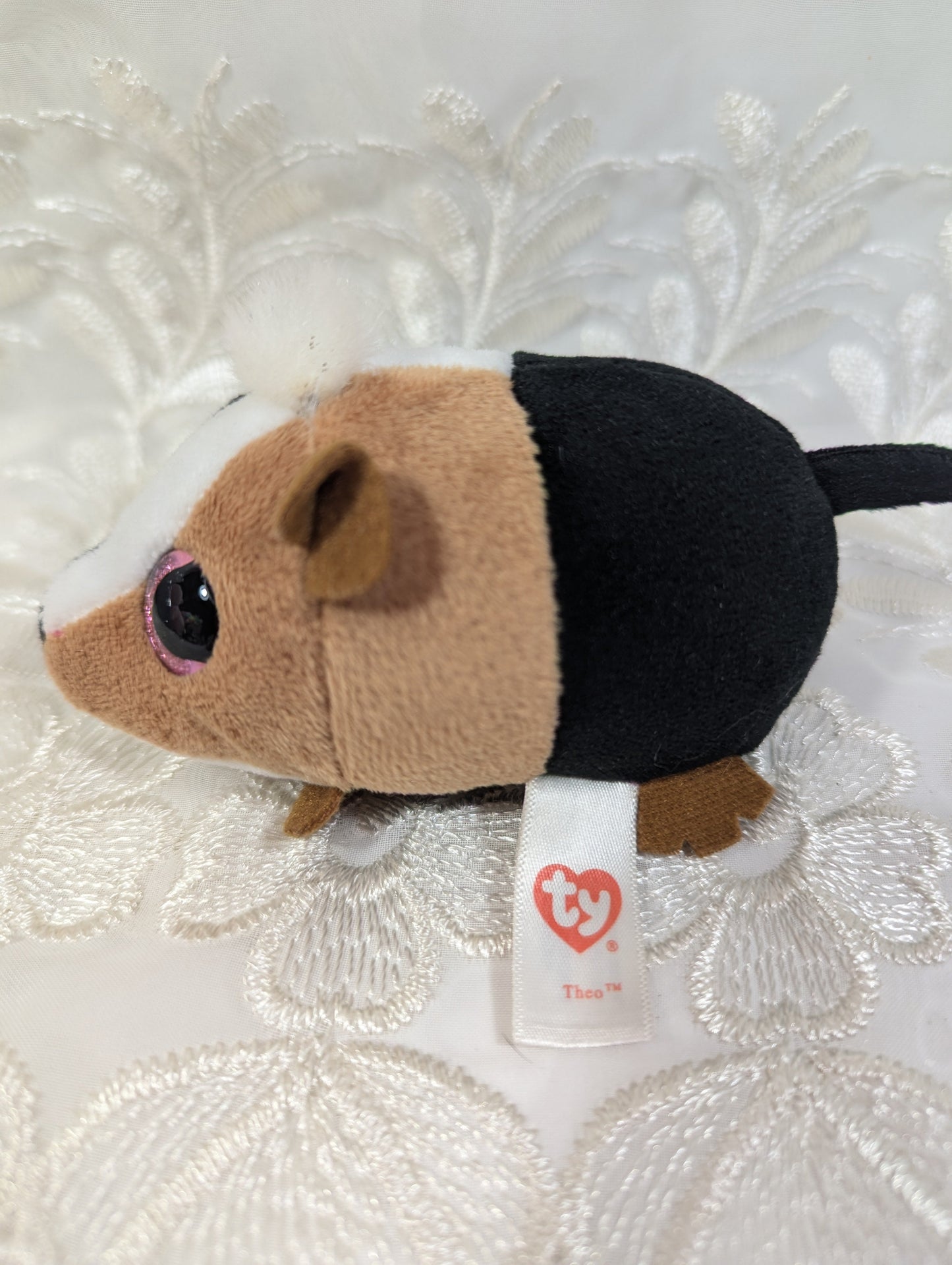 Ty Teeny Tys - Theo The Guinea Pig (4in) No tag - Vintage Beanies Canada