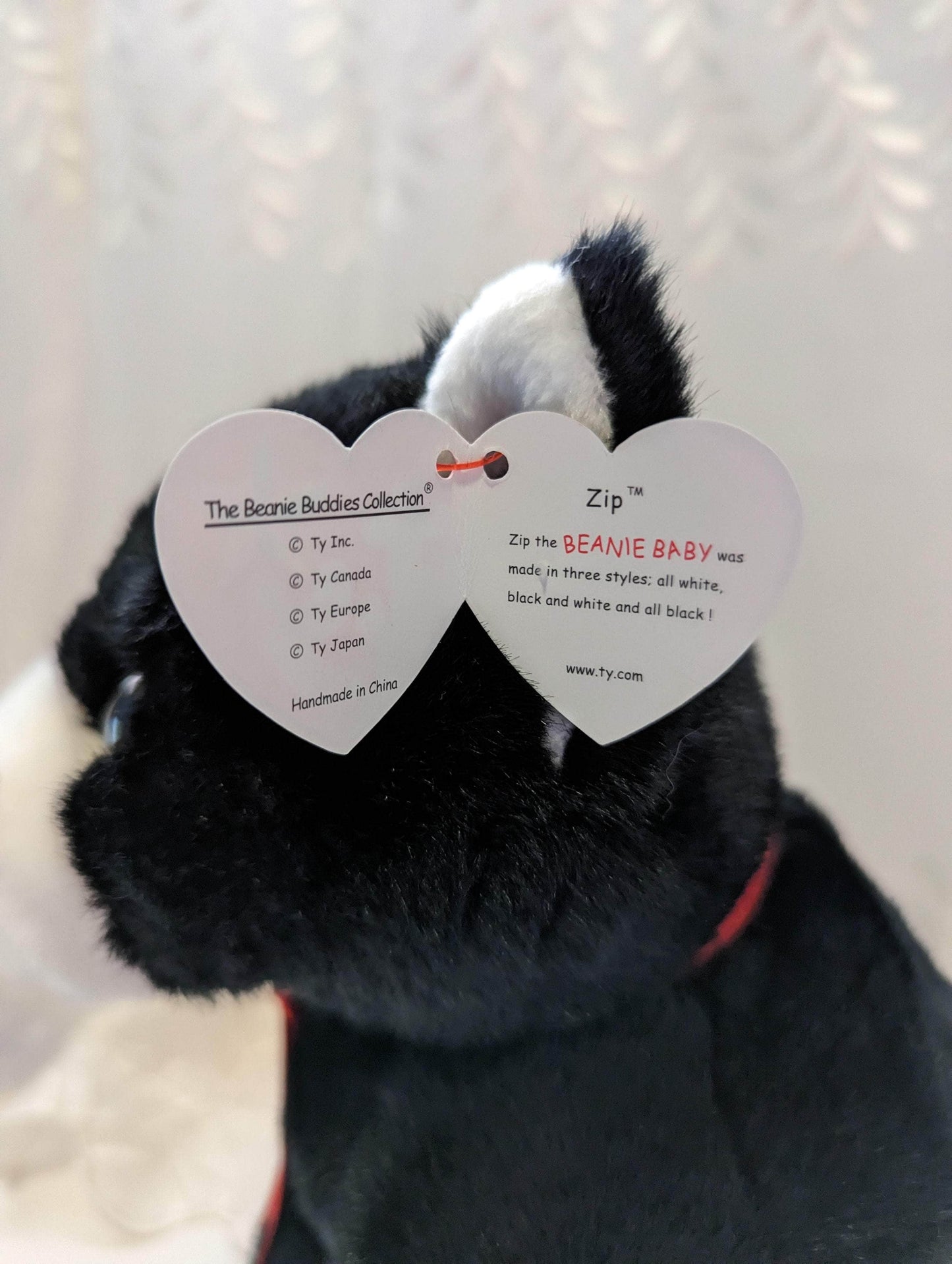 Ty Beanie Buddy - Zip The Cat (13in} - Vintage Beanies Canada