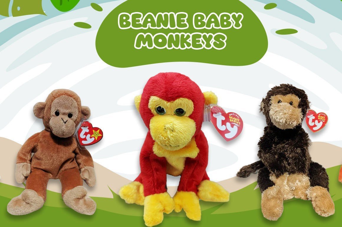 Ty Beanie Baby - Monkeys - Vintage Beanies Canada
