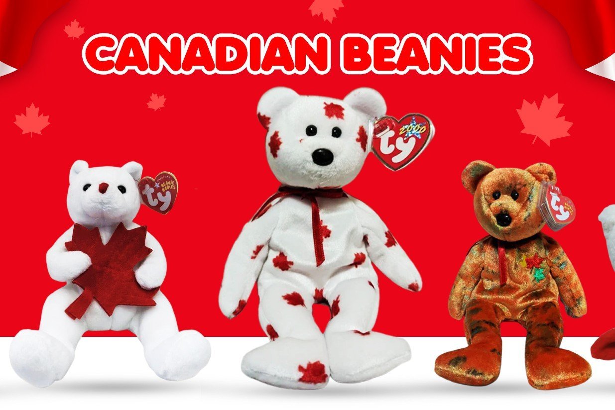 Ty Holiday - Canada day - Vintage Beanies Canada
