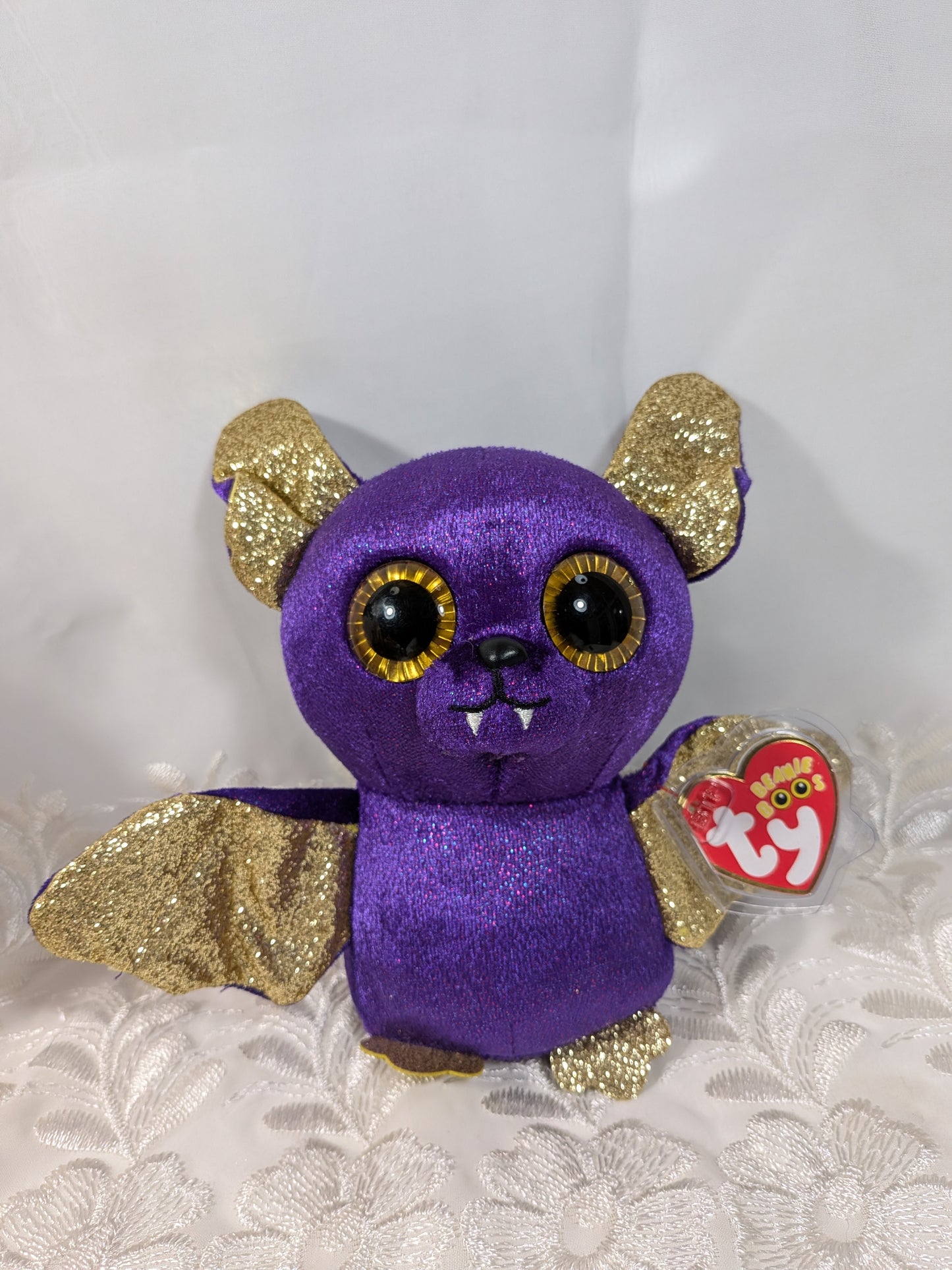 Ty Beanie Boo - Count The Purple Bat (6in)