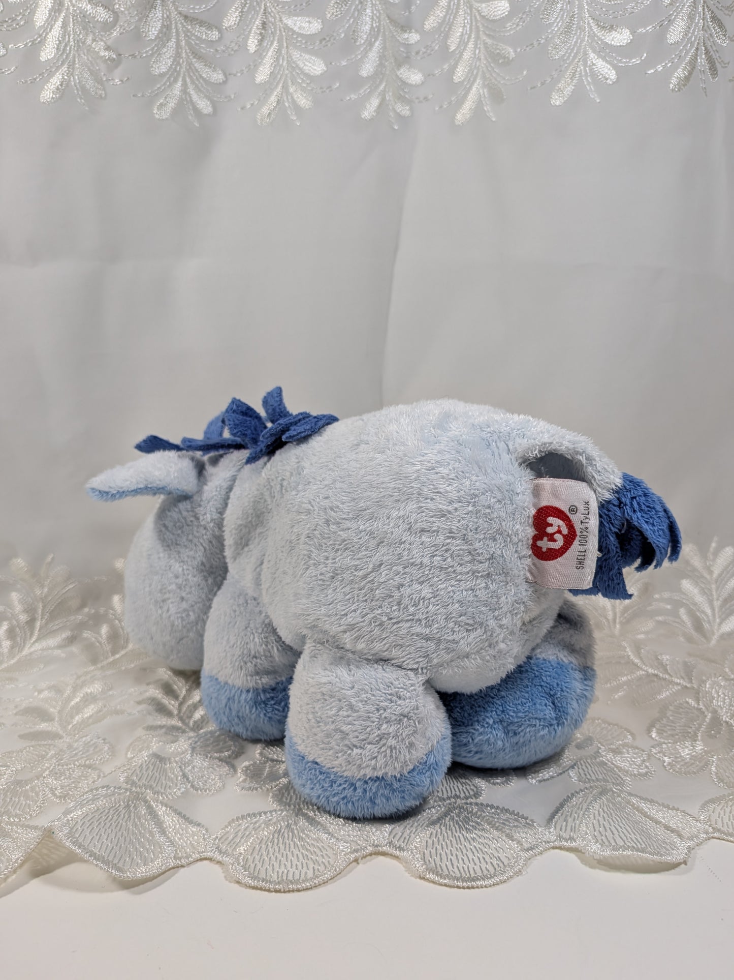 Ty Pluffies - Whinny the blue horse (9in) No tag