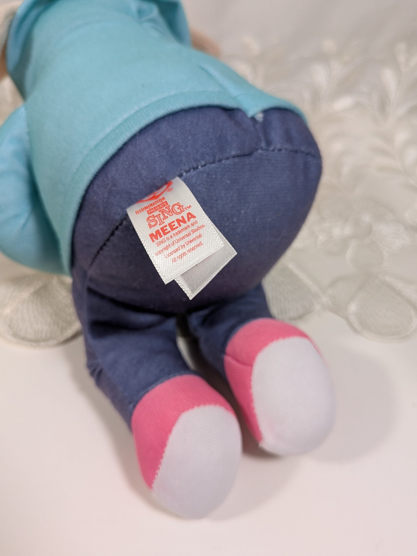 Ty Beanie Babies - Meena the Elephant From the Movie Sing (9in) No Tag
