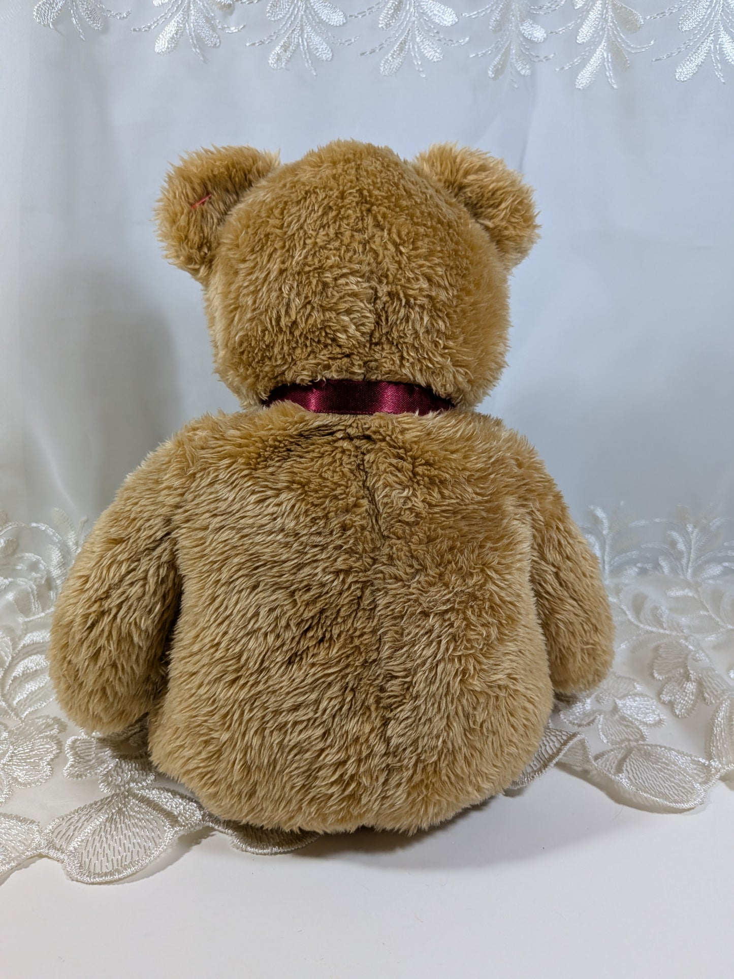 Ty Beanie Buddy - Curly the brown Bear (13in) No Tag