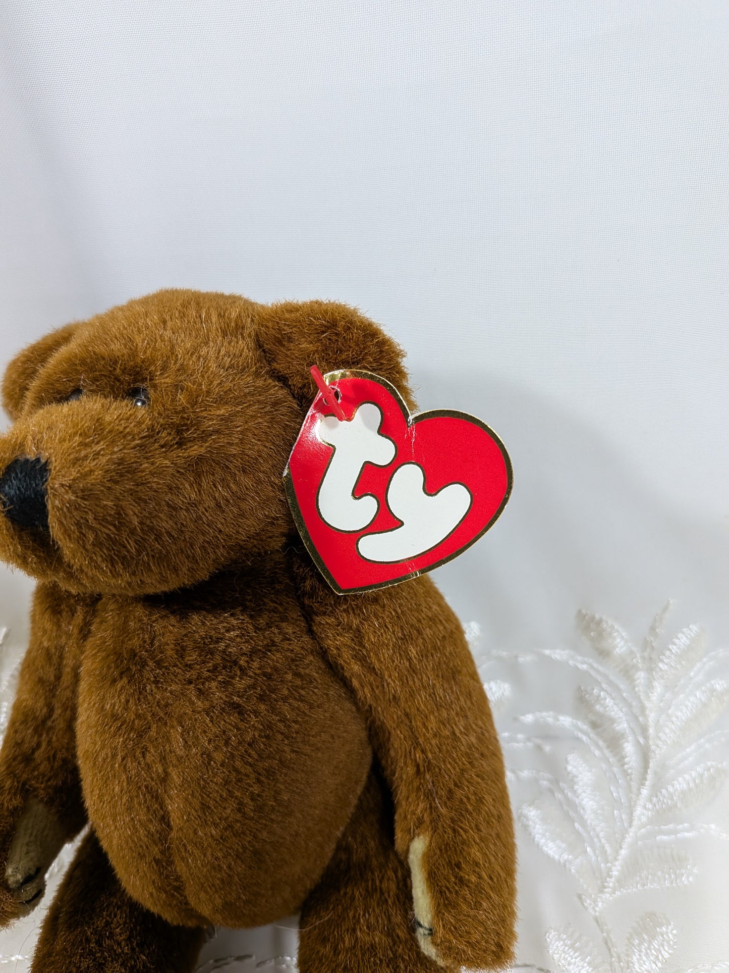 Ty Attic Treasure - Casanova The Brown Bear (8In) Creased Tag