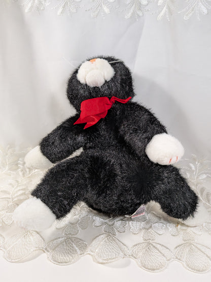 Ty Classic Collection - Boots the Black Cat (10 in) No tag
