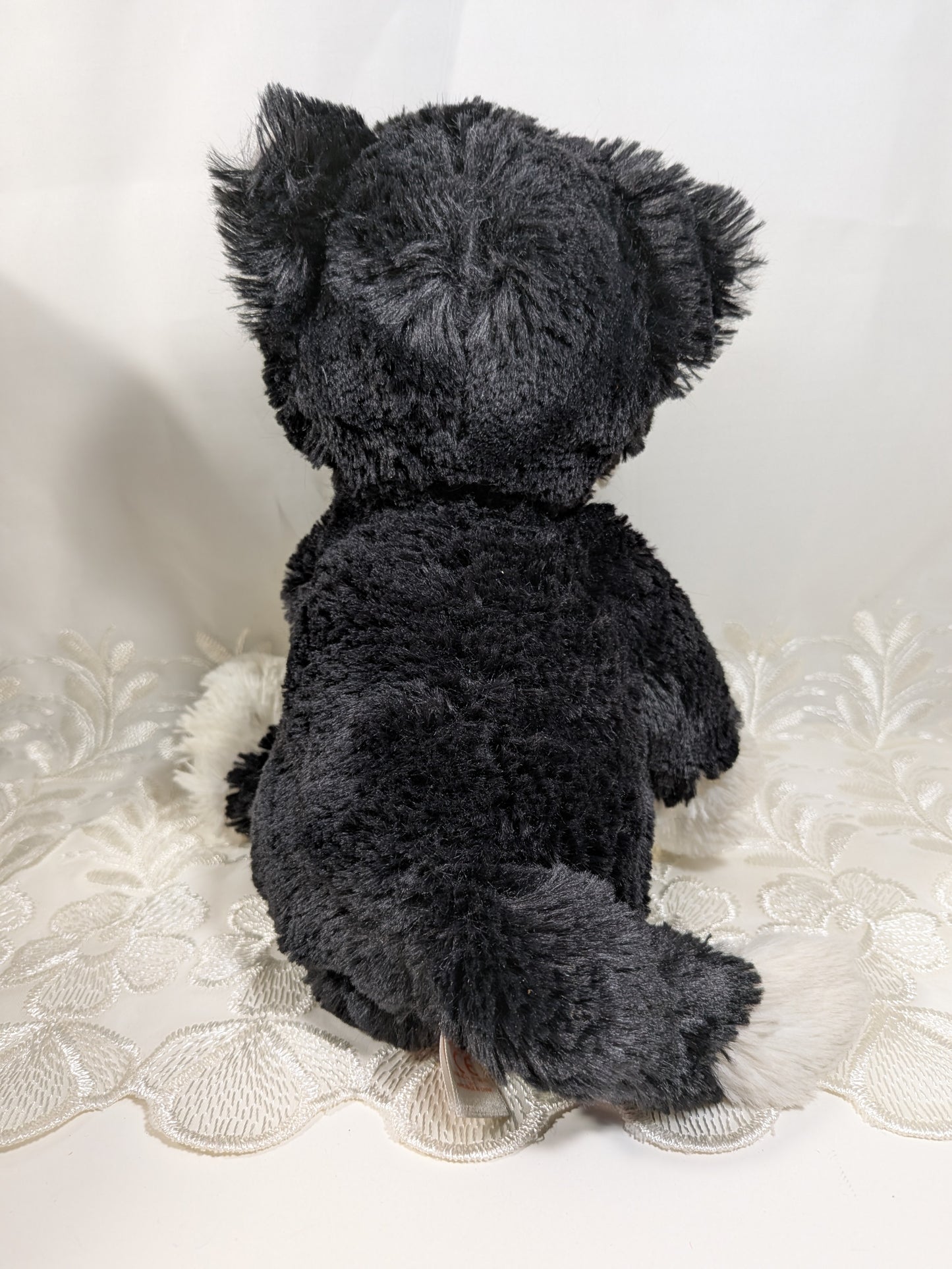 Ty Attic Treasure Collection - Bessie The Black And White Cat (12in) No Tag