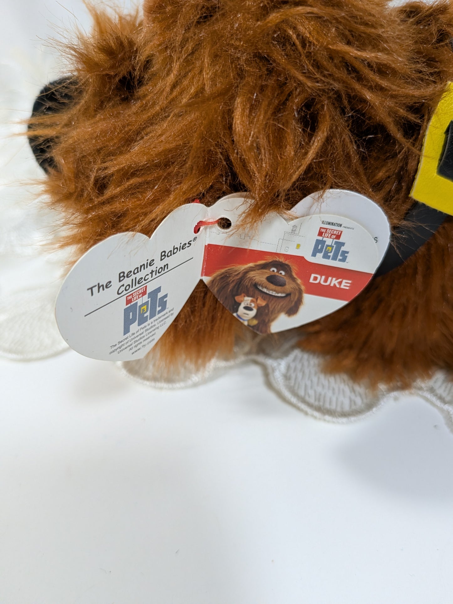 Ty Beanie Baby - Duke the Dog From The Secret Life Of Pets (10in) Near Mint Tag