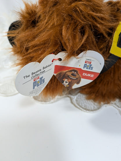 Ty Beanie Baby - Duke the Dog From The Secret Life Of Pets (10in) Near Mint Tag