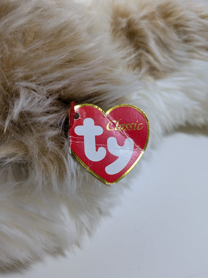 Ty Classic Collection - Perkins the Scruffy Dog (13in) Non-mint Tag