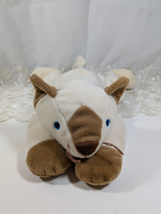 Ty Pillow Pal - Meow The Siamese Cat (13in) No Hang Tag
