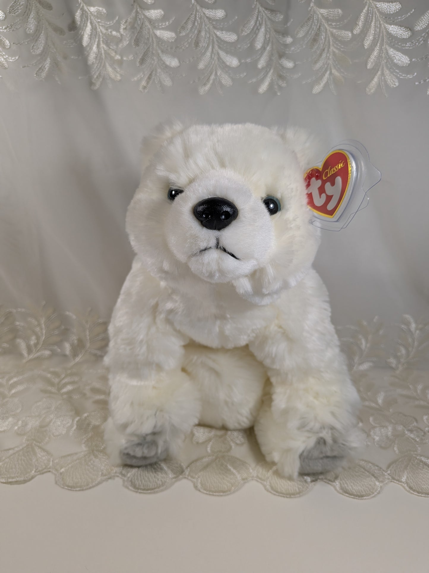 Ty Classic Collection - Iceberg The Polar Bear With Blue Eyes (12in) Near mint tag