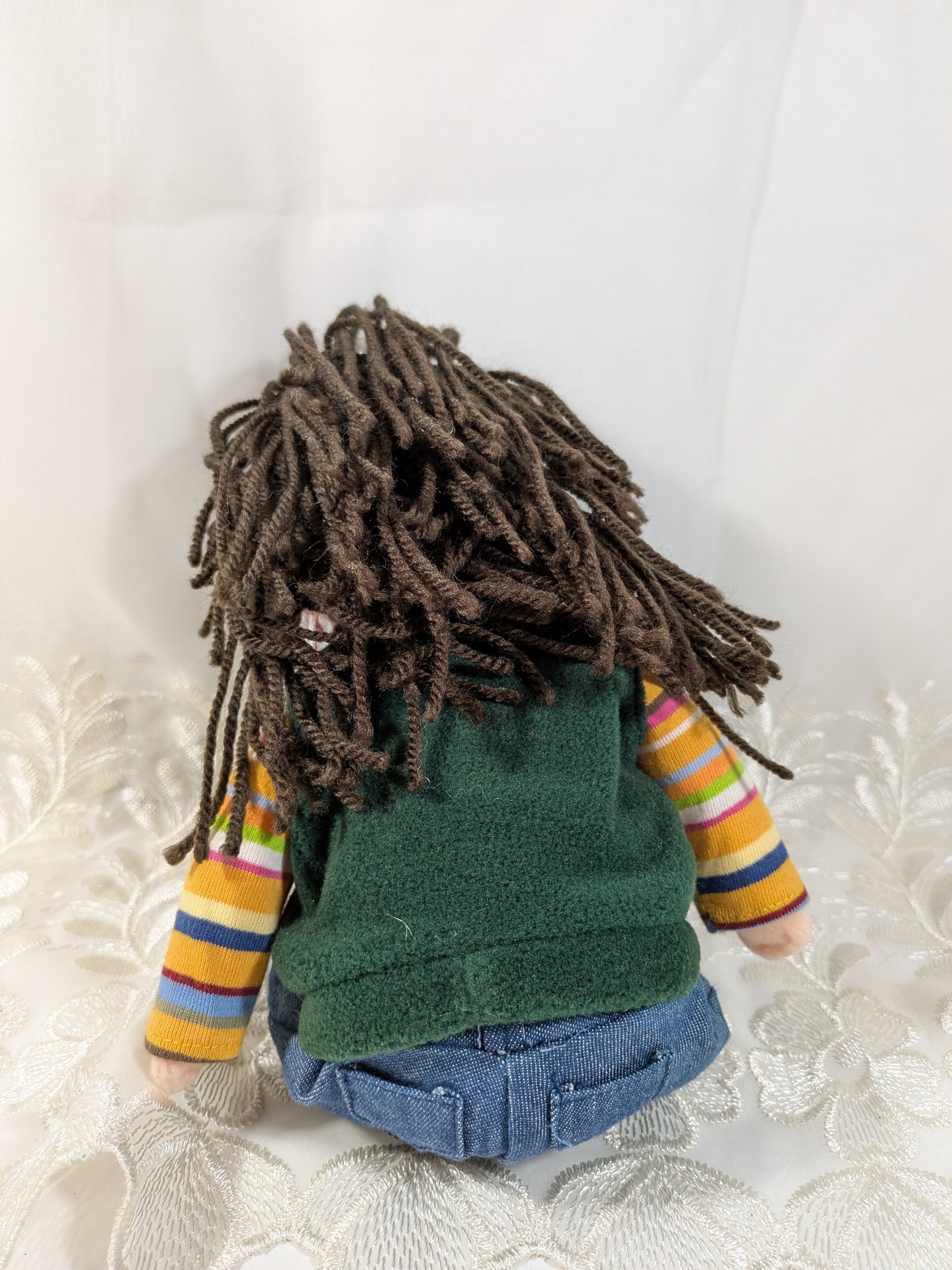 Ty Beanie Boppers - Spunky Sammie The Girl Doll (12in)