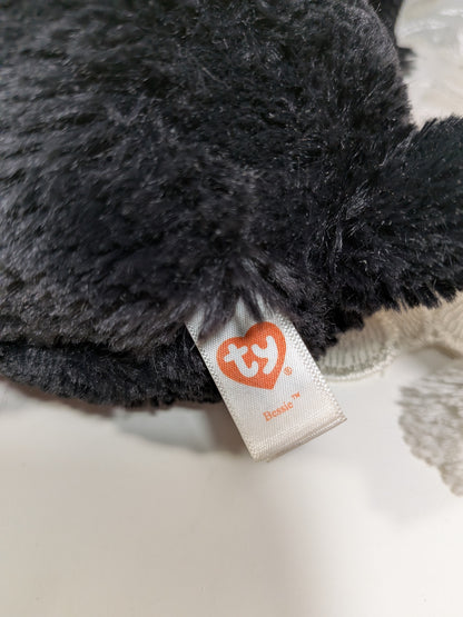Ty Attic Treasure Collection - Bessie The Black And White Cat (12in) No Tag
