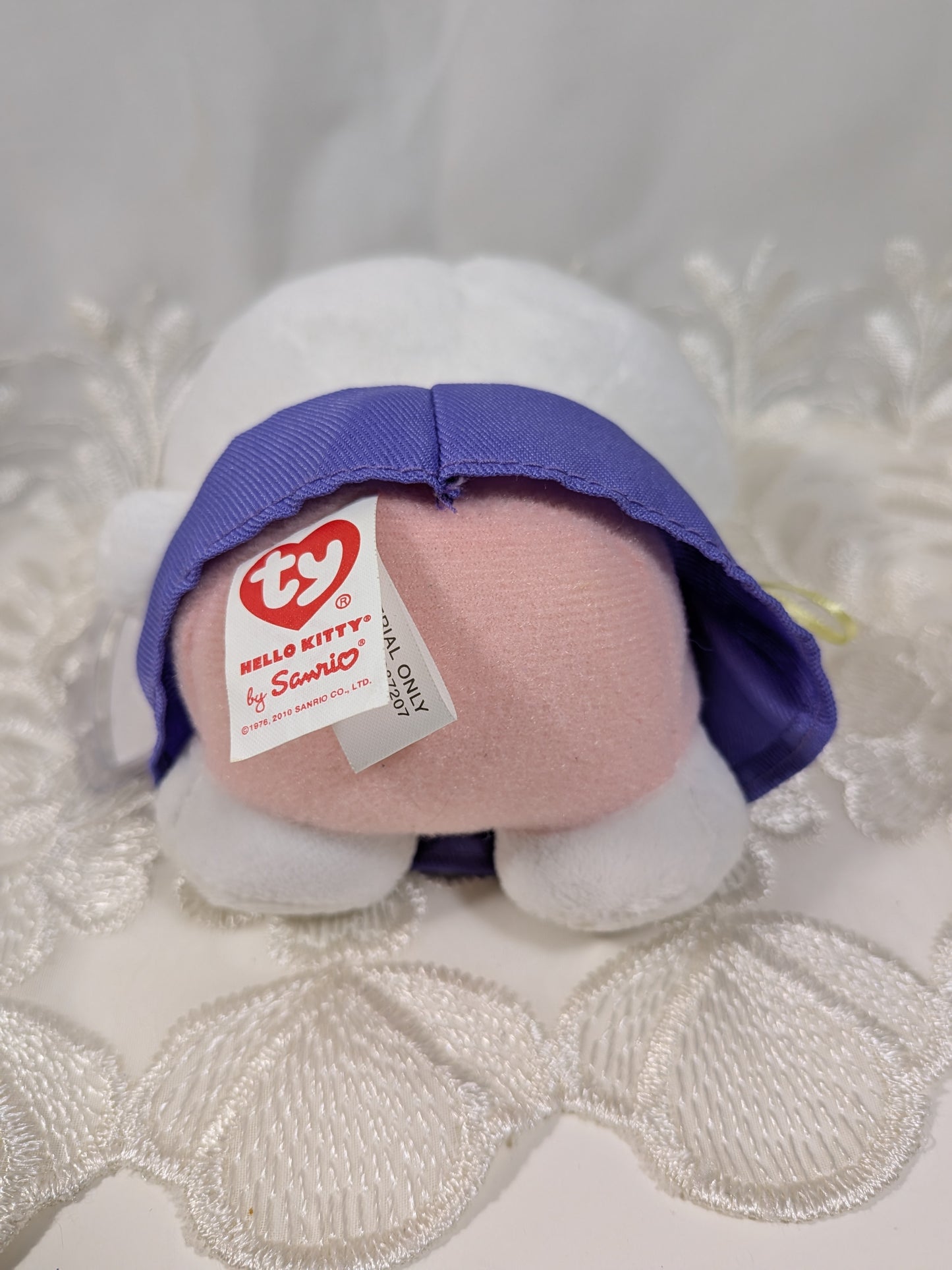 Ty Beanie Baby - Hello Kitty In Purple Peace Dress (6In)