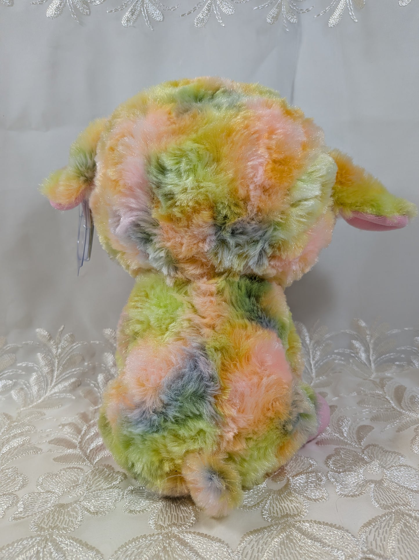 Ty Beanie Boo - Blossom The Lamb (9in) *Rare* First Gen, Purple Hang Tag